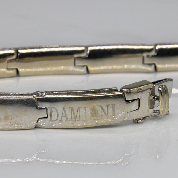 'Damiani' Diamond Link Bracelet | 0.36ctw | 7.5