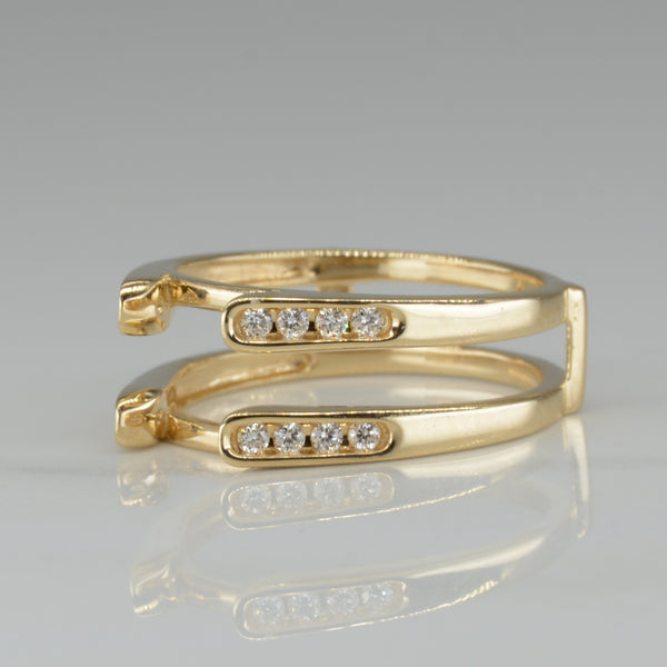 'Bespoke' Channel Set Ring Enhancer | 0.25ctw | SZ 6.75 |