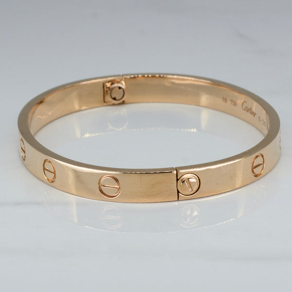 CARTIER Love Bracelet