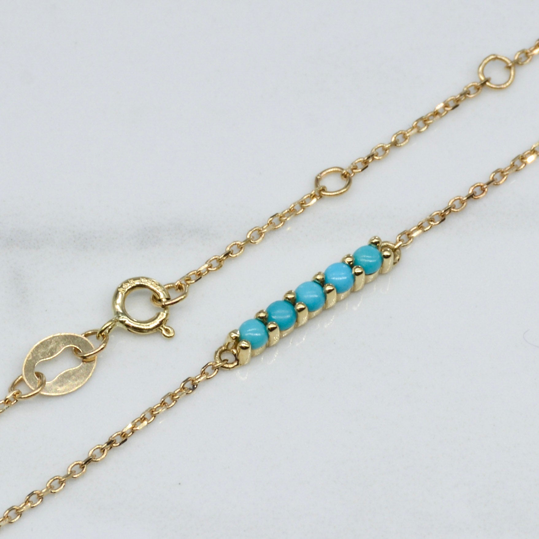 'Bespoke' Turquoise Cabochon Bracelet |