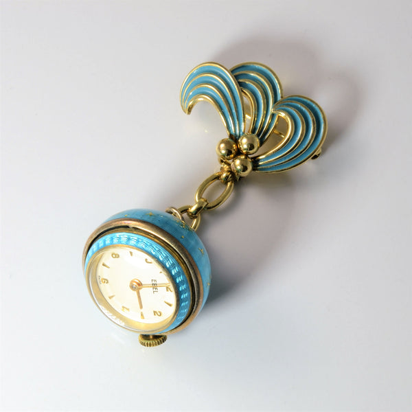 'Ebel' Enameled Watch Circa 1910s