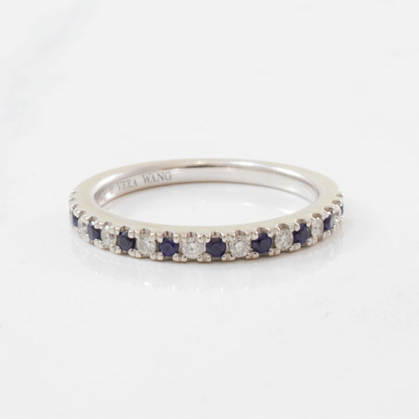 'Vera Wang' Sapphire & Diamond Band | 0.14ctw, 0.20ctw | SZ 6.5 |