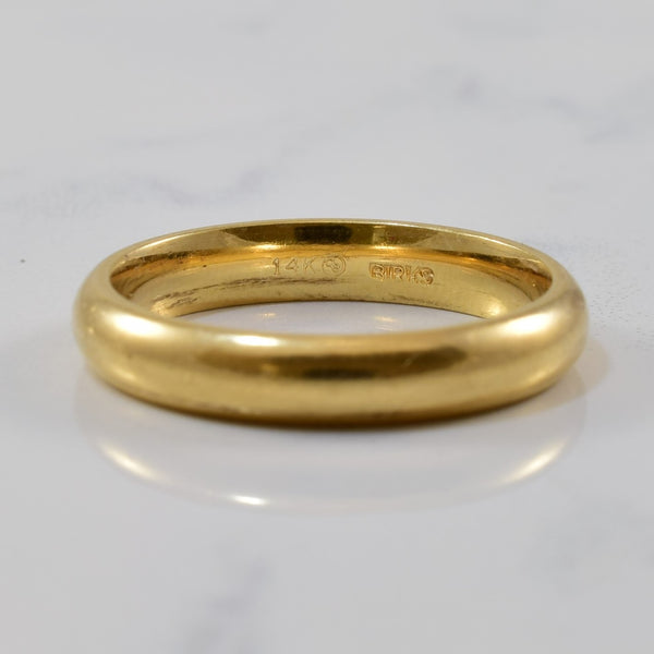 'Birks' Classic Wedding Band | SZ 9 |