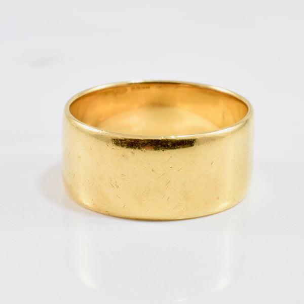 '1918' Wide Wedding Band | SZ 10 |