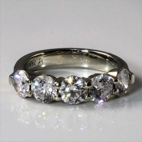 'Brinkhaus' Five Stone Diamond Ring | 2.25ctw | SZ 7.5 |