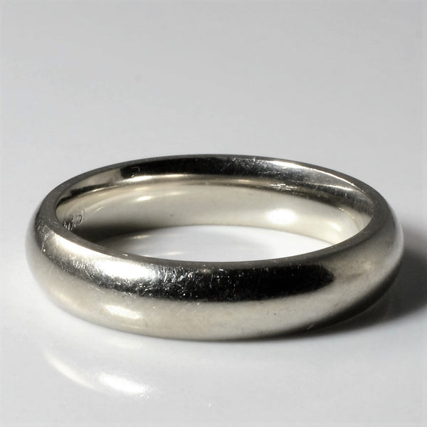 'Birks' 18k White Gold Band | SZ 5 |