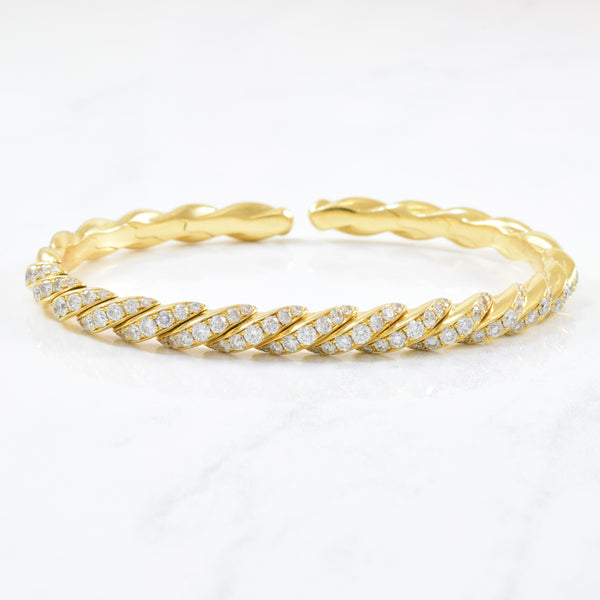 'David Yurman' Pave Flex Diamond Bracelet | 6