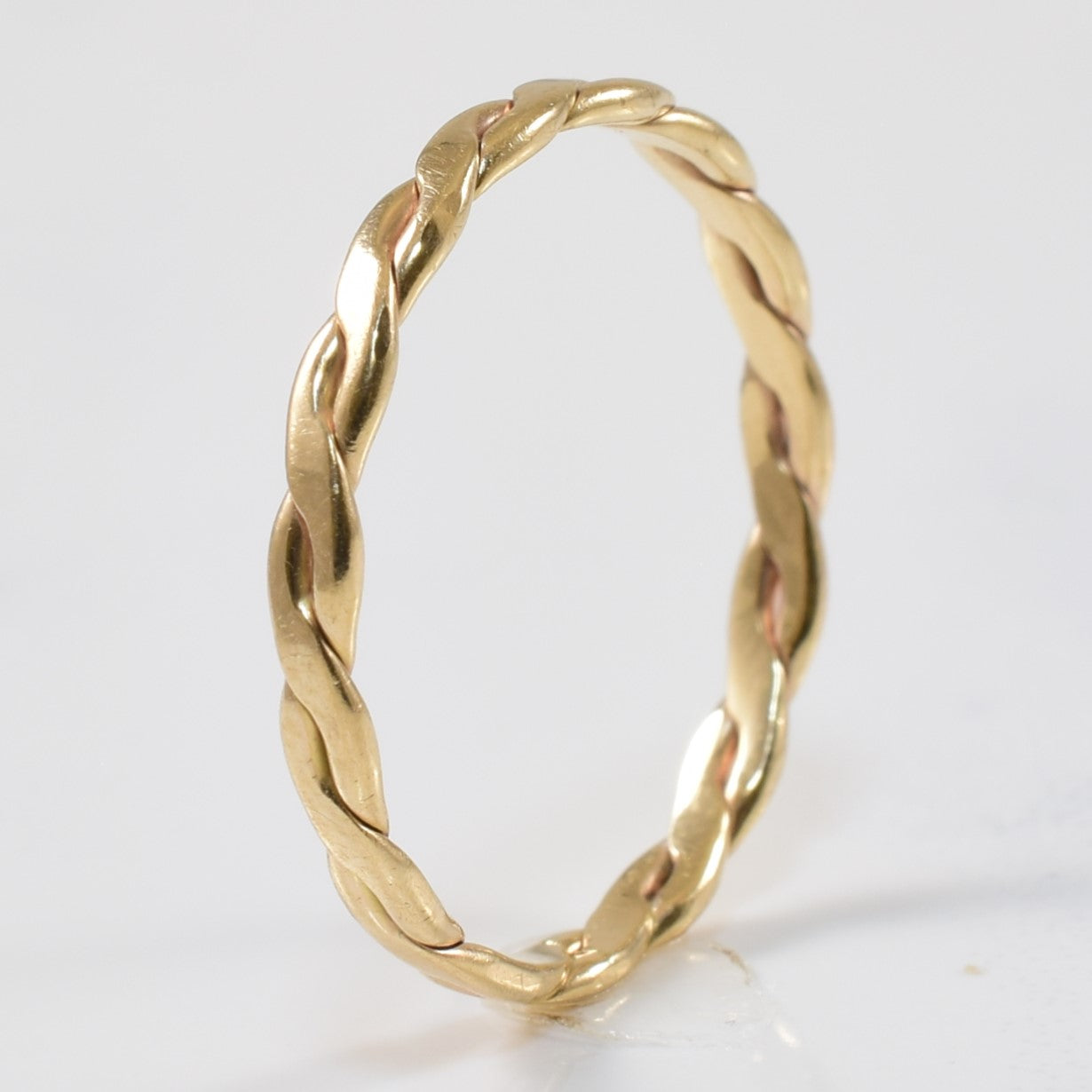 Yellow Gold Twisted Band | SZ 6.25 |