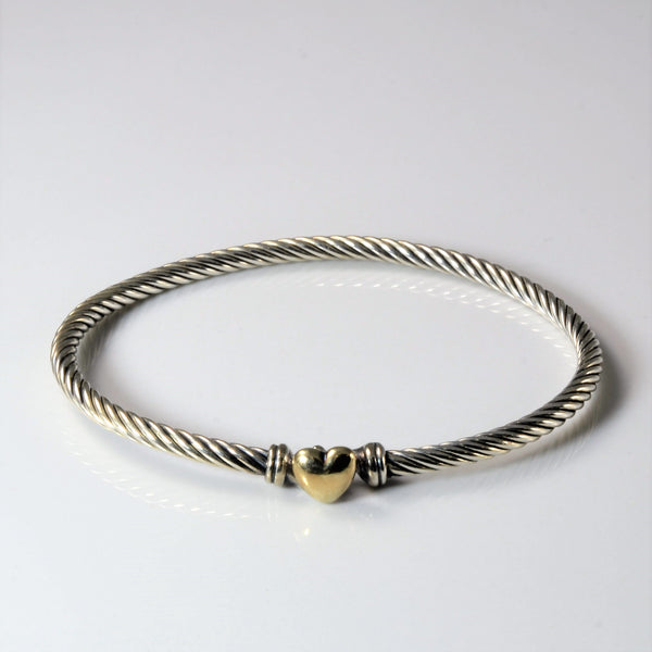 'David Yurman' Cable Collectibles Heart Bracelet | 6