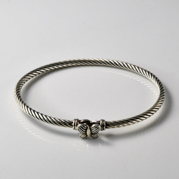 'David Yurman' Butterfly Cable Bracelet | 7