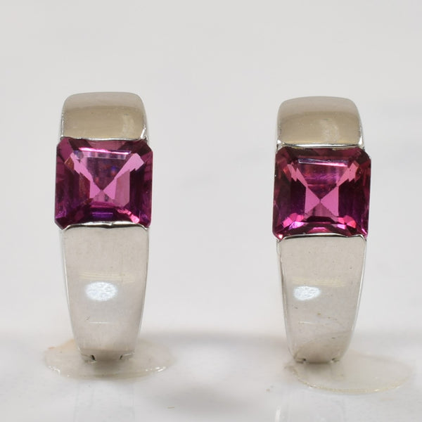 Tourmaline Huggie Earrings | 0.70ctw |