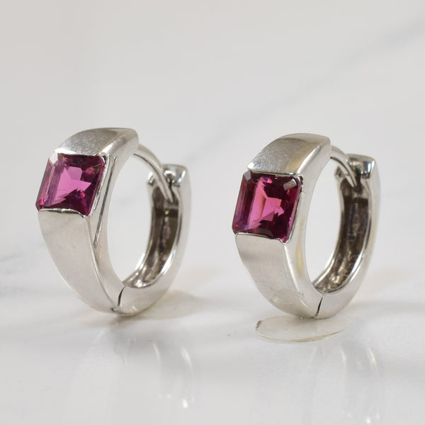 Tourmaline Huggie Earrings | 0.70ctw |