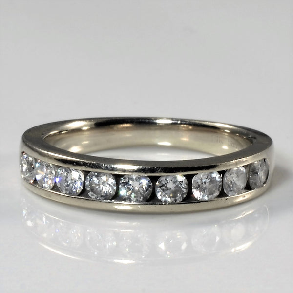 Channel Set Diamond Band | 0.50ctw | SZ 5 |