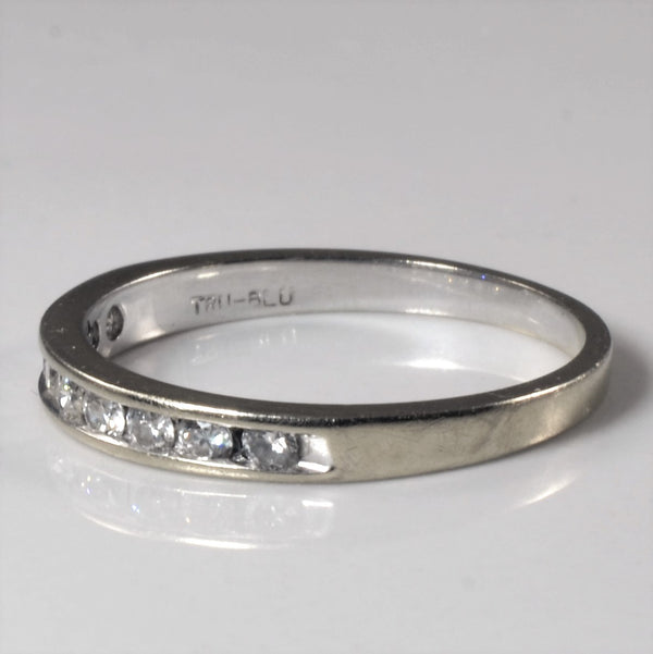 'Birks' Channel Diamond Band | 0.32ctw | SZ 5 |