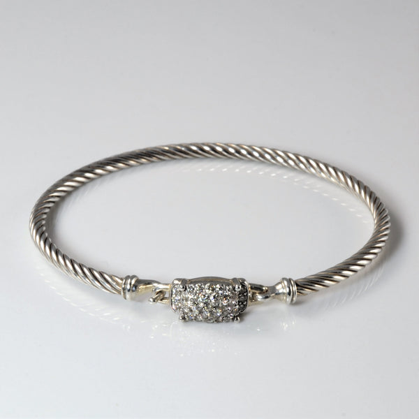 'David Yurman' Petite Wheaton Bracelet | 0.30ctw | 6