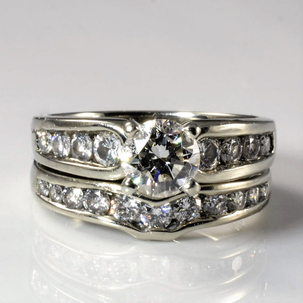 'Spence Diamonds' Classic Diamond Wedding Set | 1.54ctw | SZ 5.5 |