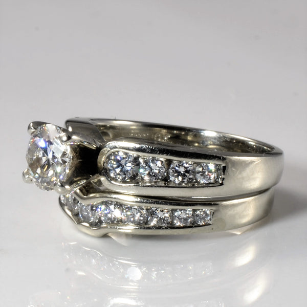 'Spence Diamonds' Classic Diamond Wedding Set | 1.54ctw | SZ 5.5 |