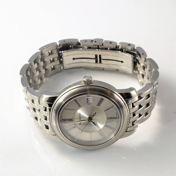 'Tiffany & Co.' Stainless Steel Watch