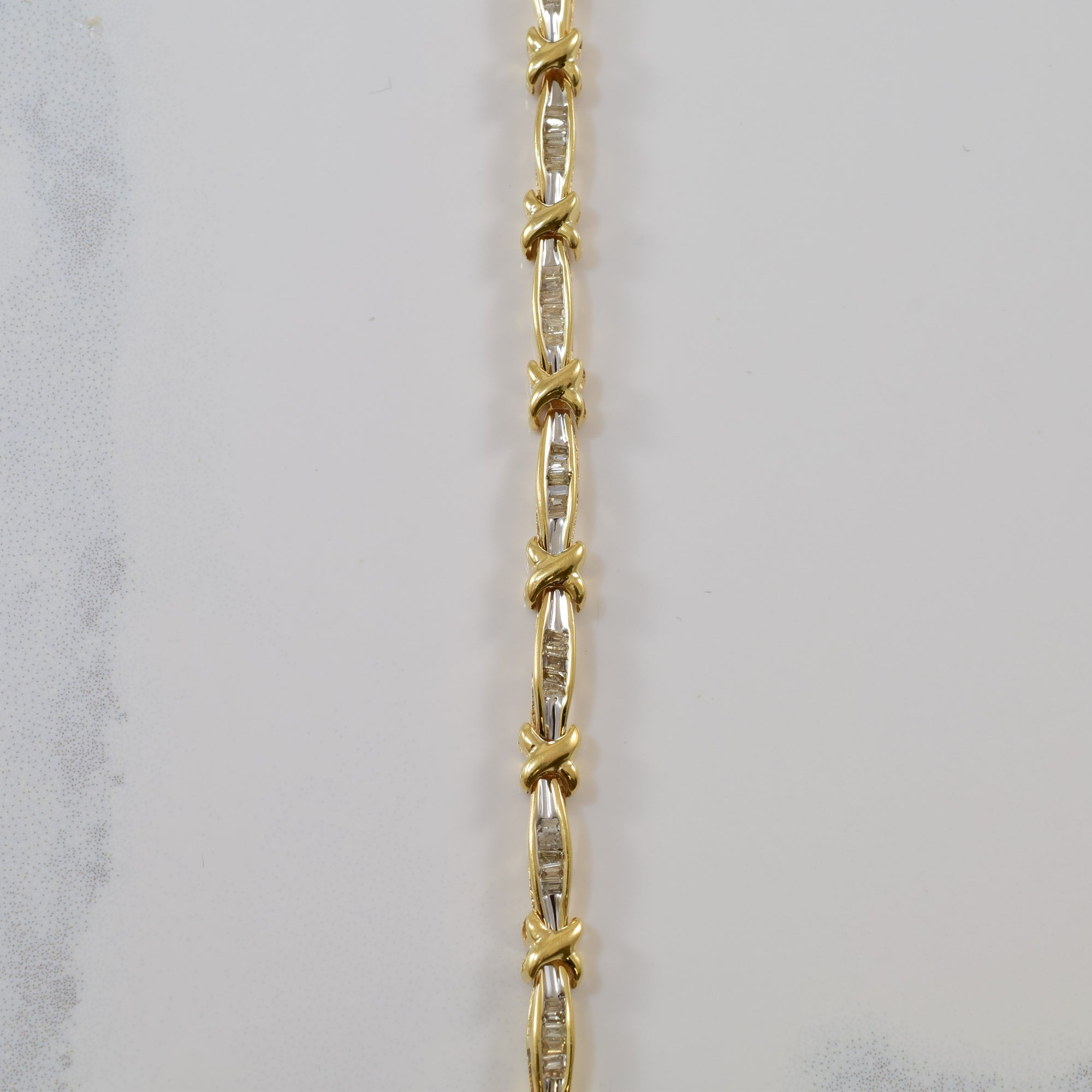 Baguette Diamond Tennis Bracelet | 0.70ctw | 7