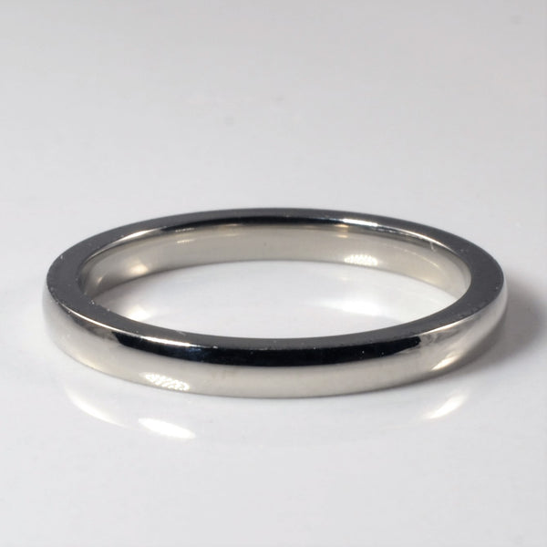 'Bespoke' White Gold Band |