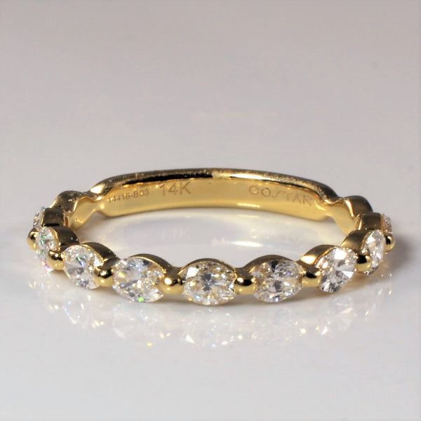 'Bespoke' Semi Eternity Marquise Diamond Band | Options Available | 0.75ctw |