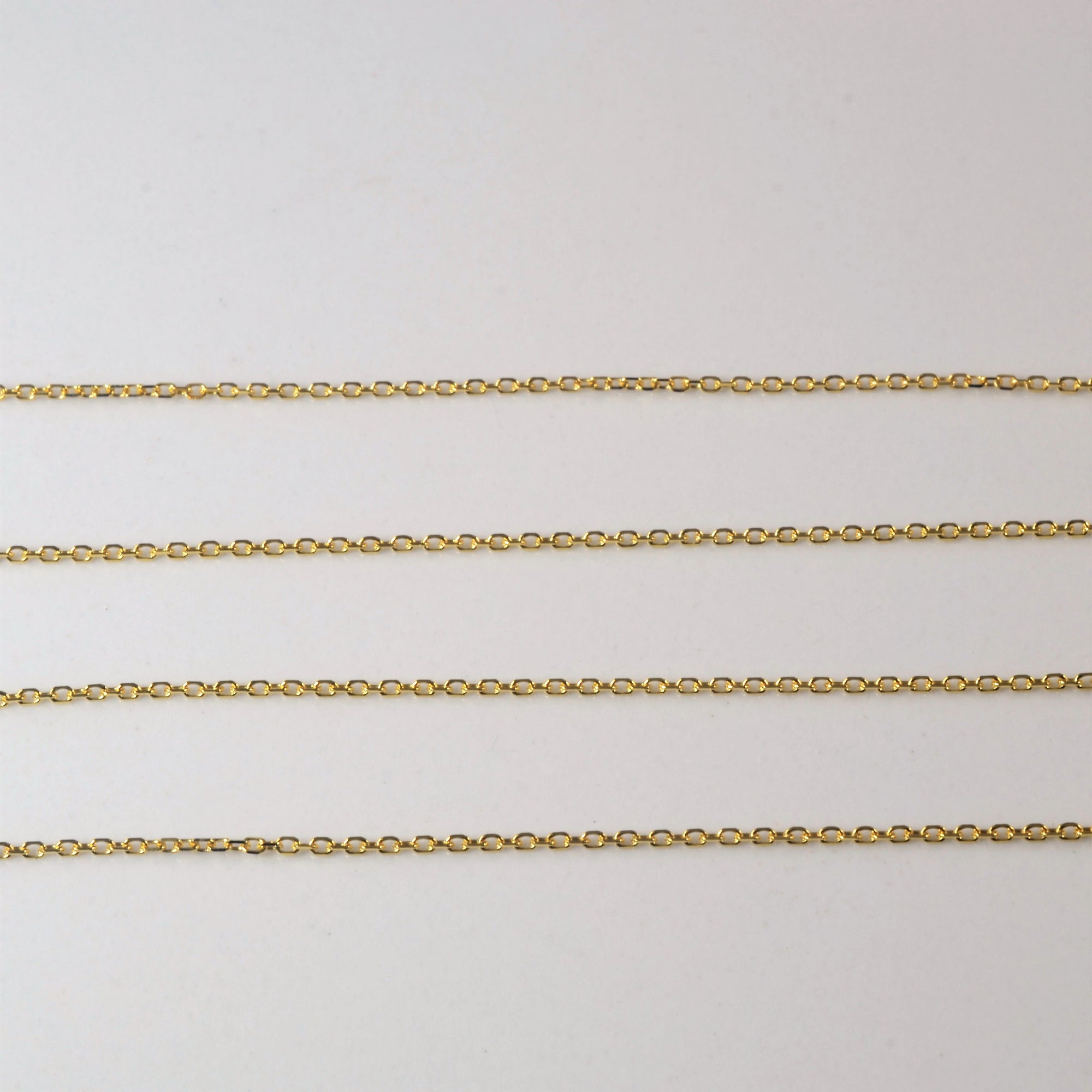 'Bespoke' Adjustable Yellow Gold Chain |