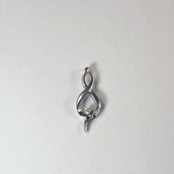 Diamond Infinity Pendant | 0.02ct |