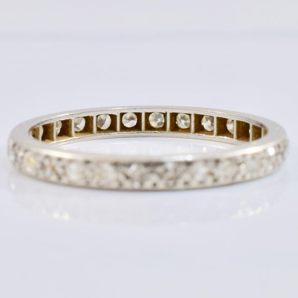 Retro Era Diamond Eternity Band | 0.33 ctw SZ 4.75 |