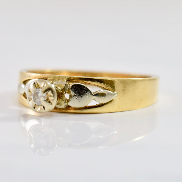 Vintage Engagement Ring | 0.03 ctw SZ 7 |