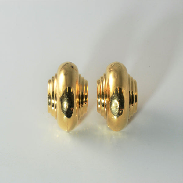 'Birks' 1980s Clip On Earrings |