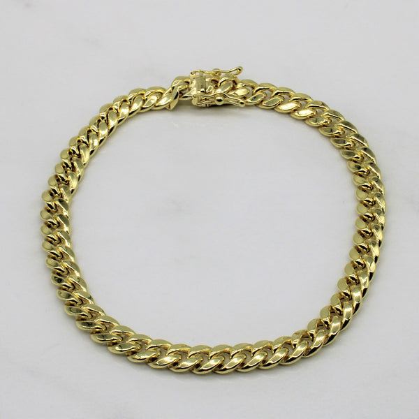 'Bespoke' Miami Cuban Link Bracelet | 8