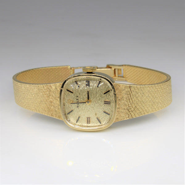 'Rolex' 1960s Solid Gold Watch | 5