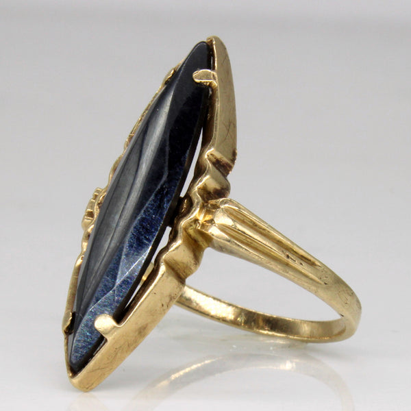 Hematite Cocktail Ring | 6.00ct | SZ 6 |