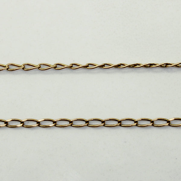 9k Yellow Gold Necklace | 20