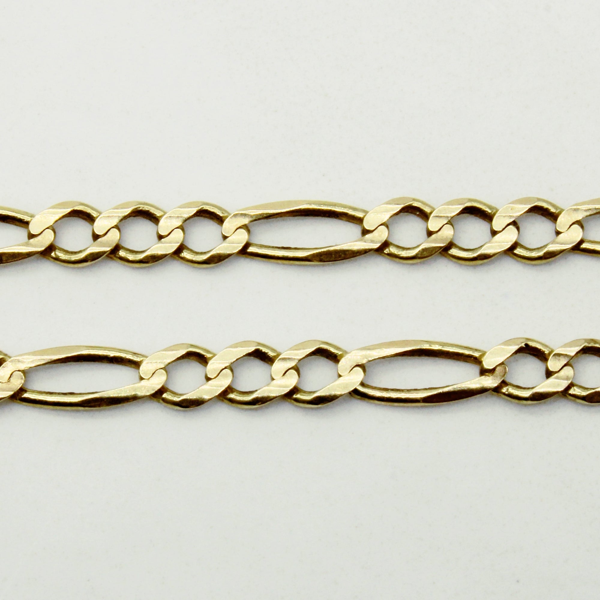 10k Yellow Gold Figarucci Chain | 19