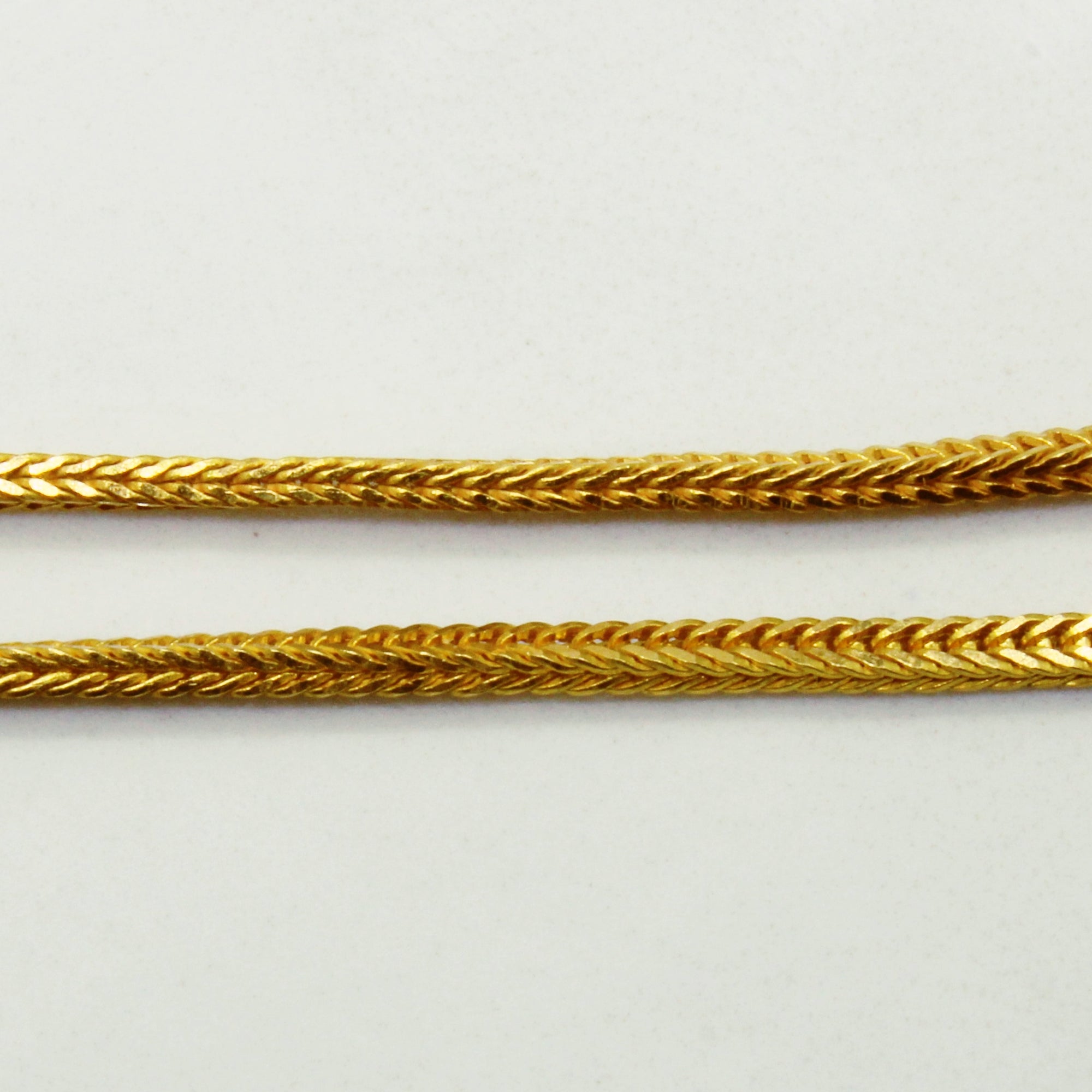 22k Yellow Gold Bird Cage Link Chain | 28