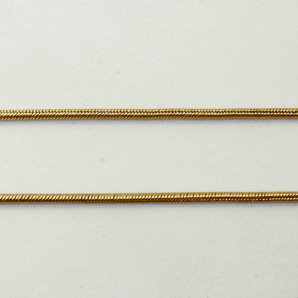 10k Yellow Gold Necklace | 17