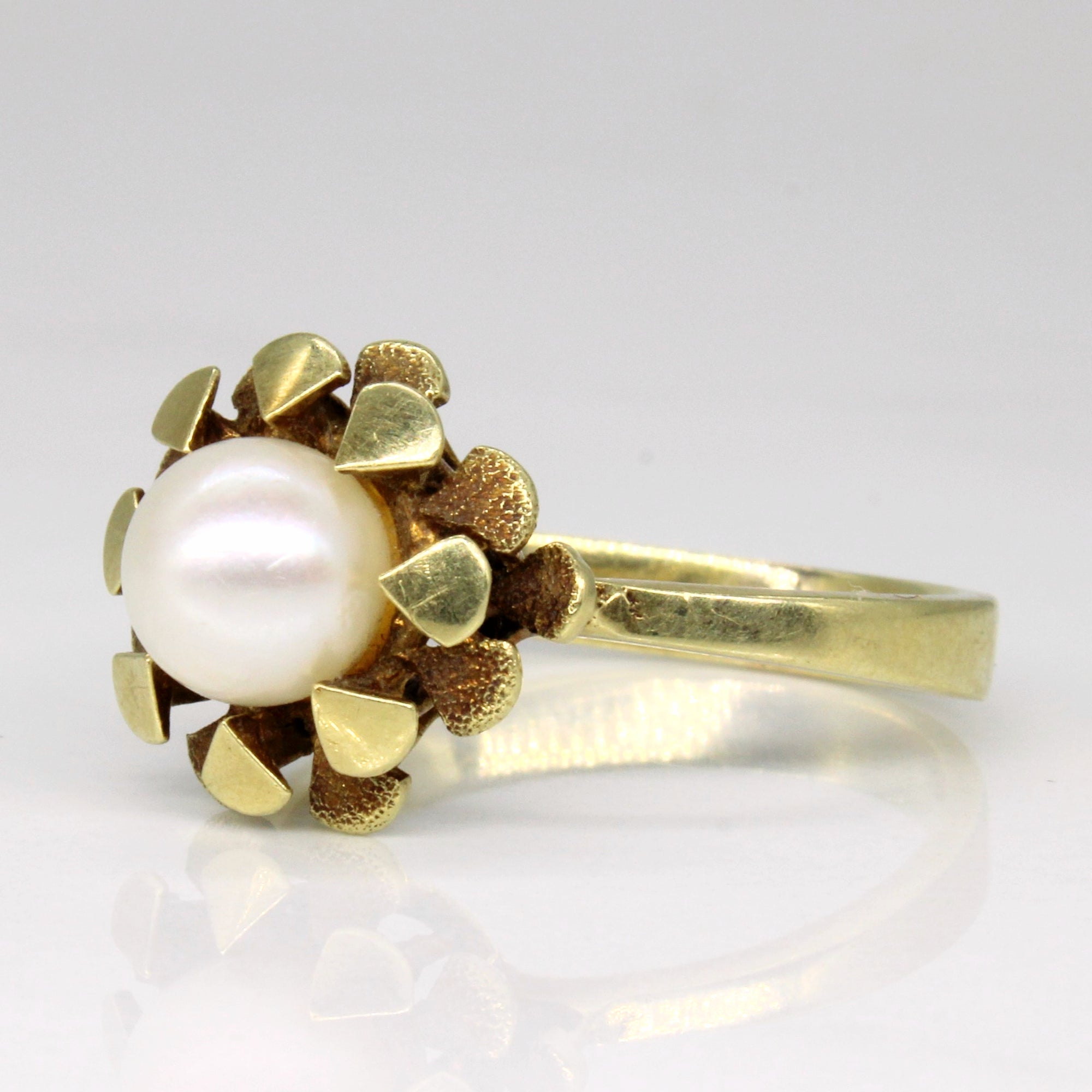 High Set Pearl Ring | SZ 8 |