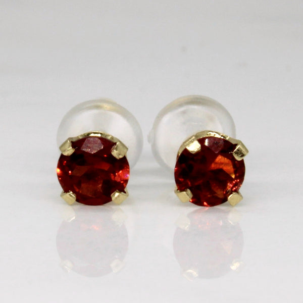 Garnet Stud Earrings | 0.50ctw |