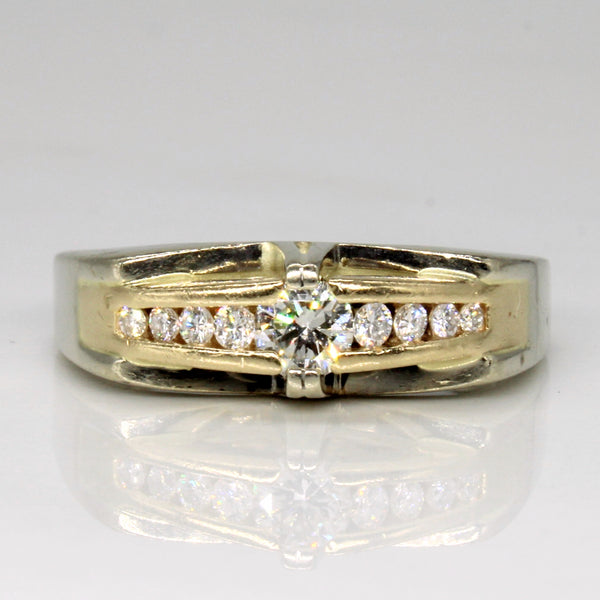 Tension Set Diamond Engagement Ring | 0.41ctw | SZ 8.25 |