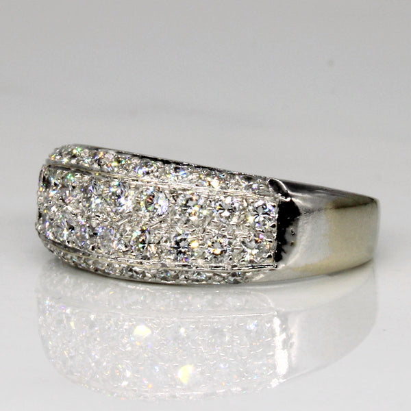 Diamond Cluster Ring | 0.77ctw | SZ 5.5 |