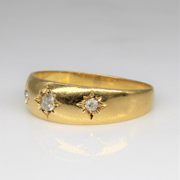 1880s Old Mine Diamond Ring | 0.16ctw | SZ 8 |