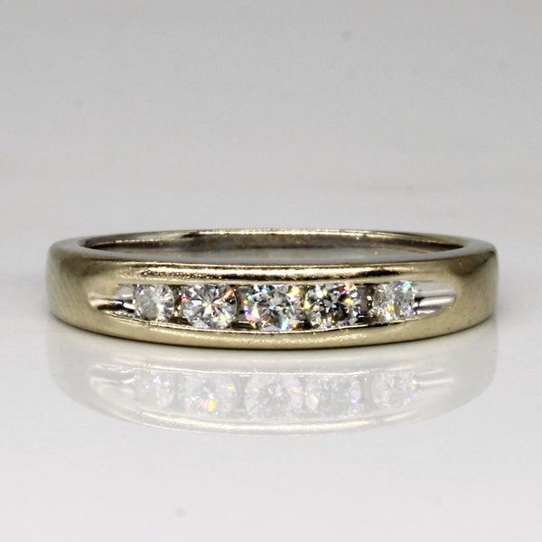 Channel Set Diamond Ring | 0.22ctw | SZ 7 |