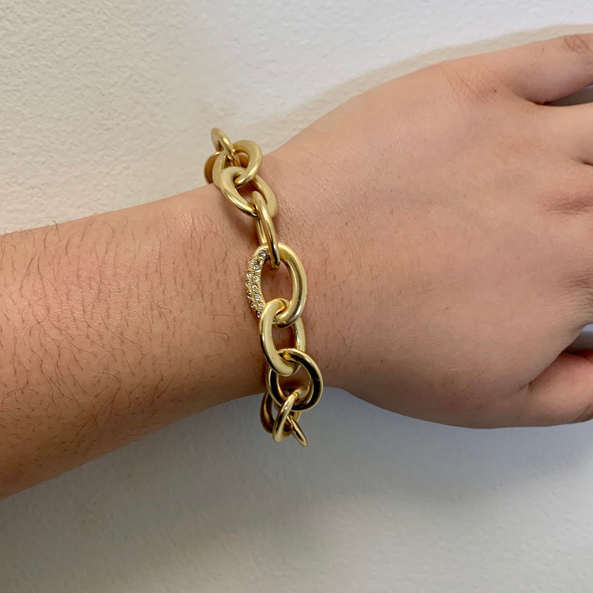 'Brinkhaus' Diamond Link Bracelet | 0.19ctw | 7.5