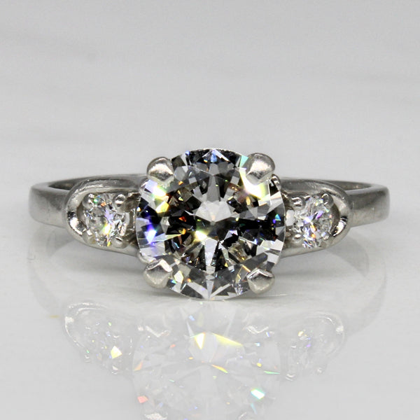 Early 1920s Diamond Engagement Ring | 1.47ctw | SZ 7 |