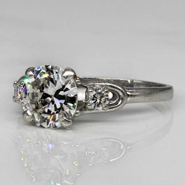 Early 1920s Diamond Engagement Ring | 1.47ctw | SZ 7 |