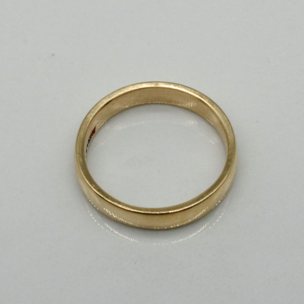 'Birks' 1950s Gold Band | SZ 4.75 |