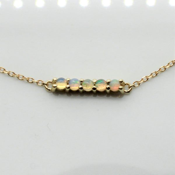 'Bespoke' Ethiopian Opal Dainty Bracelet | 0.10ctw |