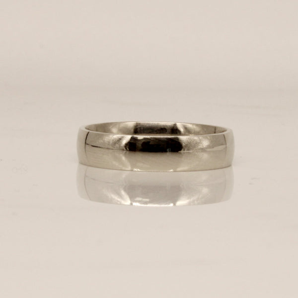 'Bespoke' Classic White Gold Band |