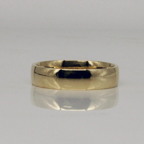 'Bespoke' Classic Yellow Gold Band |